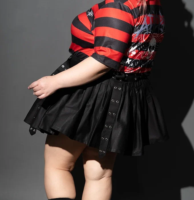 Minifalda Zero ♪ ACDC RAG (Plus Size)